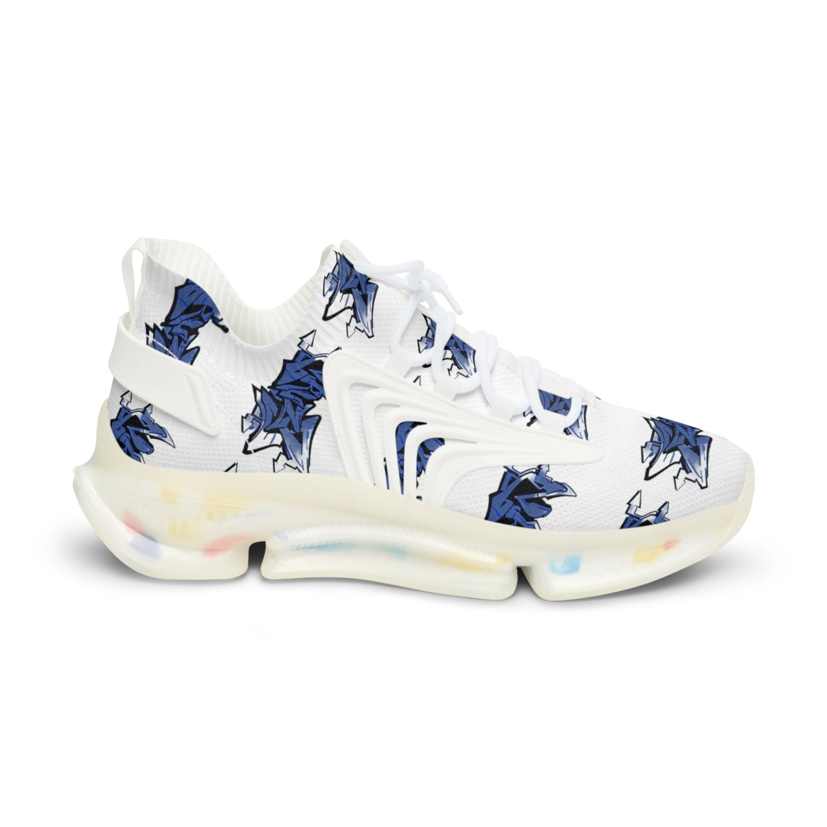 CruzZ - Men's Sneakers - White and Royal Blue