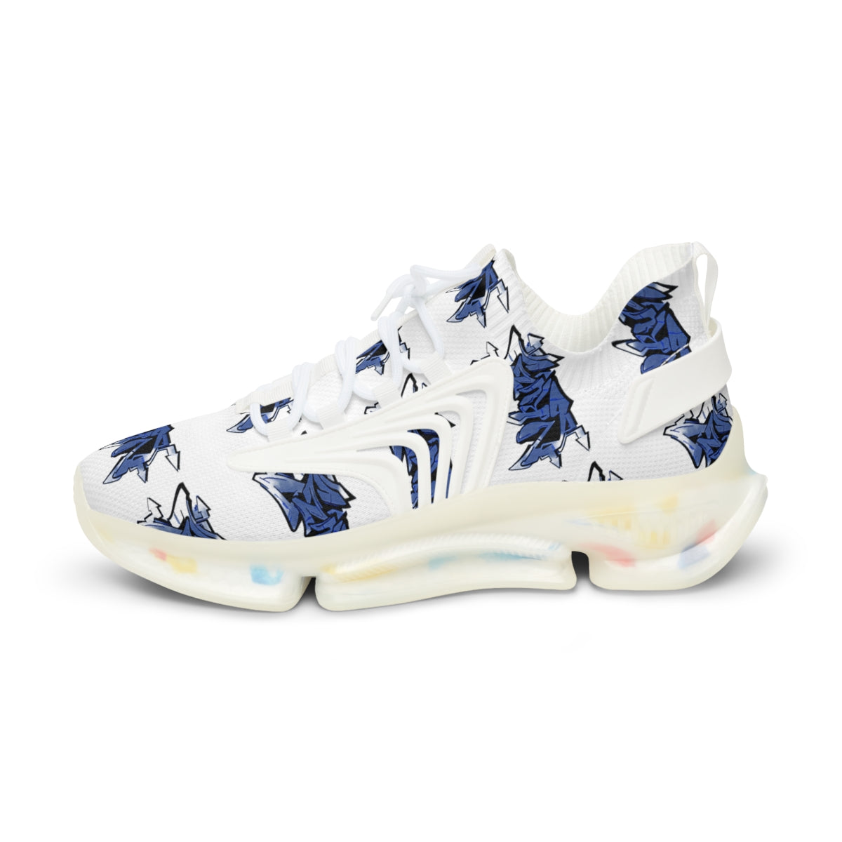CruzZ - Men's Sneakers - White and Royal Blue
