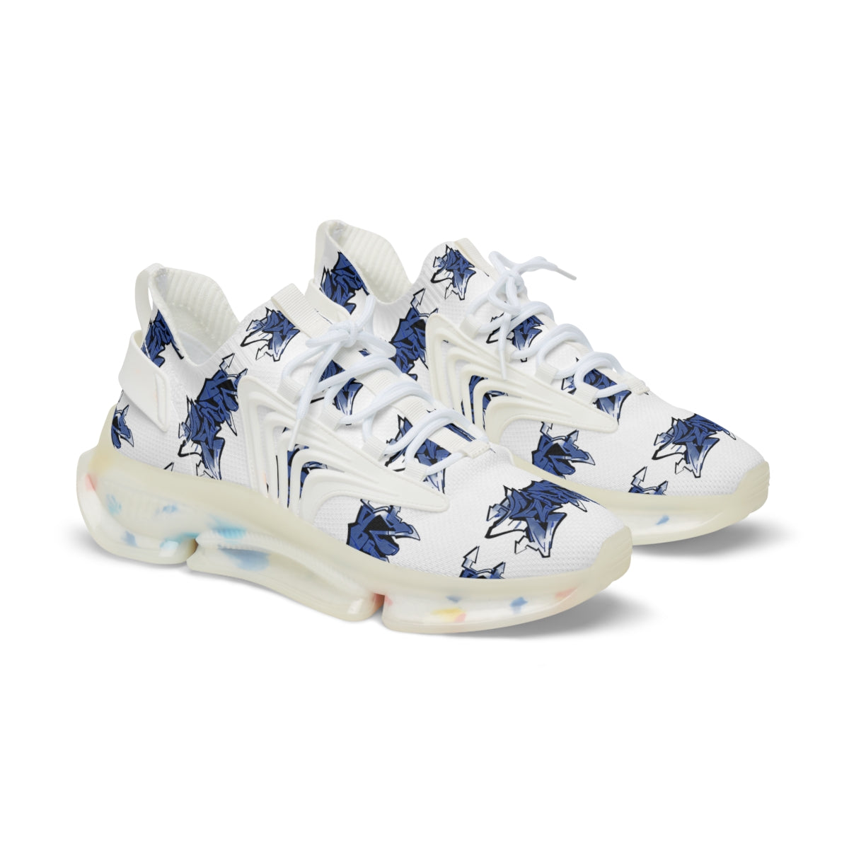 CruzZ - Men's Sneakers - White and Royal Blue