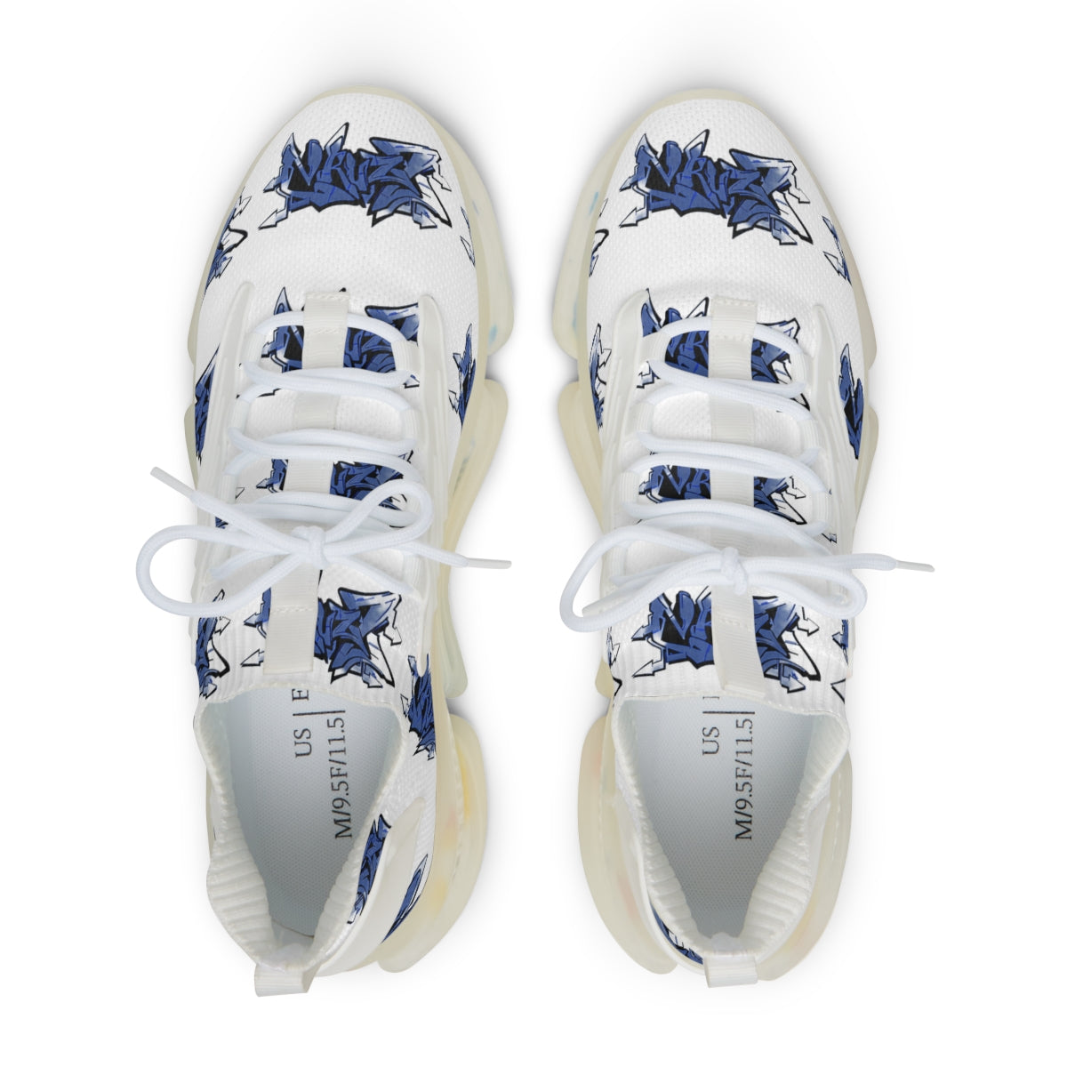 CruzZ - Men's Sneakers - White and Royal Blue