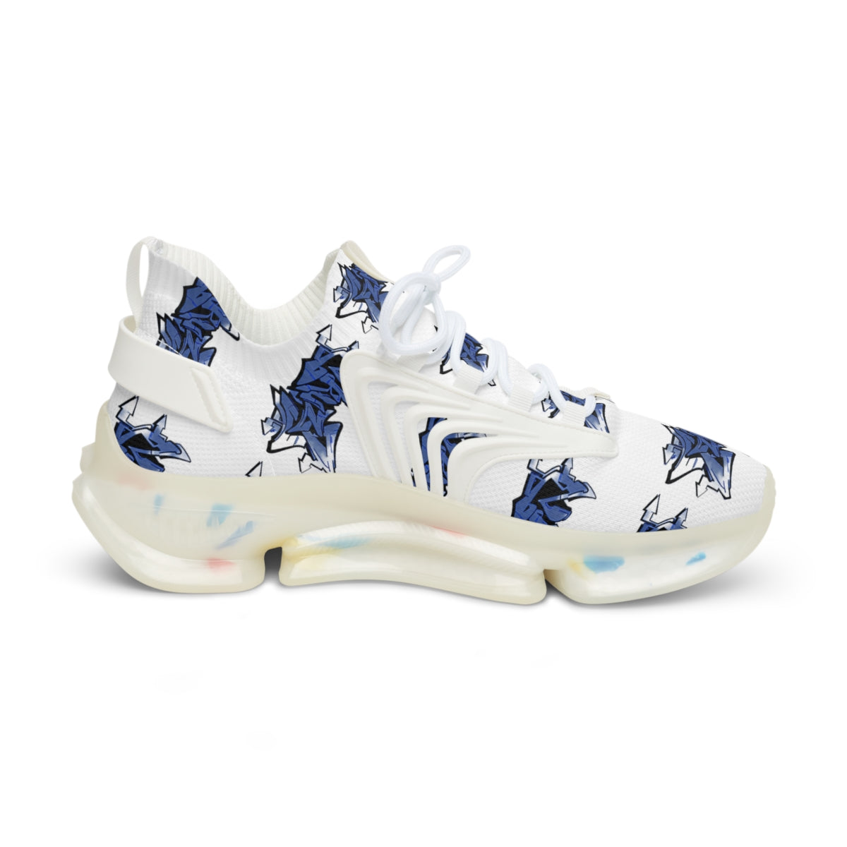 CruzZ - Men's Sneakers - White and Royal Blue